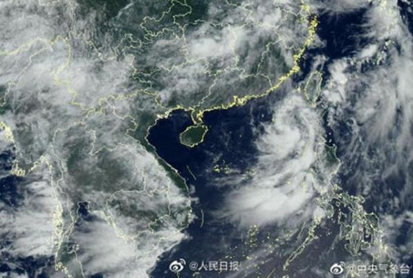 【台风实时路径发布系统】今年第6号台风米克拉生成 明天将在这里登陆