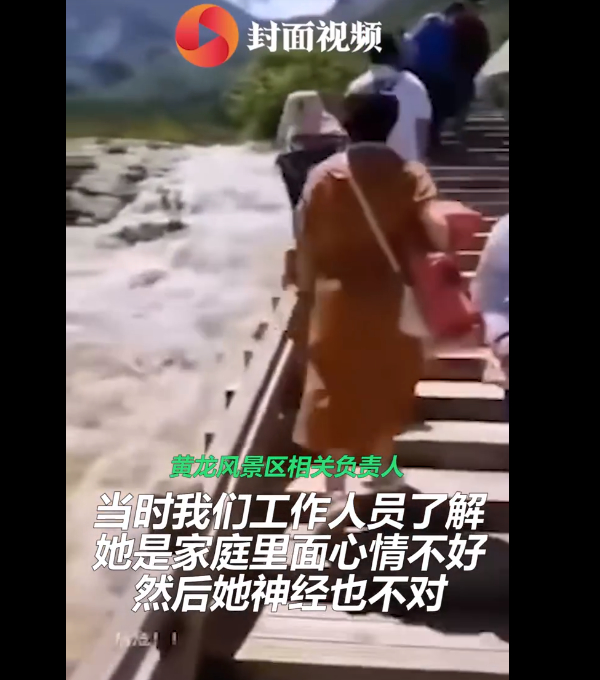 警方通报女游客无故推倒景区设施什么情况？终于真相了！原来是这样！