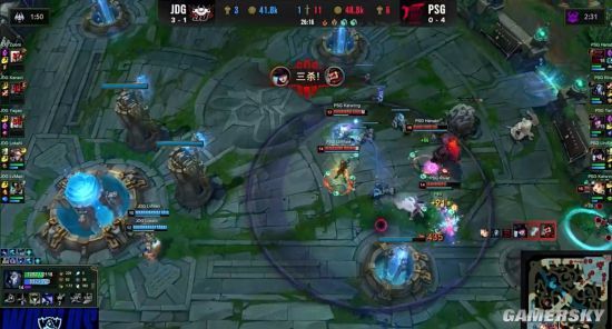 《英雄联盟》S10小组赛第六日：JDG战队0-1不敌PSG