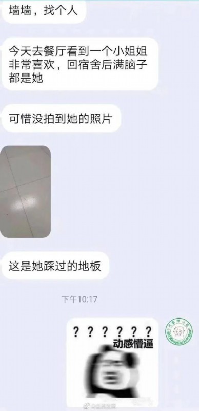 学校表白墙能有多好笑？网友：大学生生活指南建议加一条：防火防盗防狗子