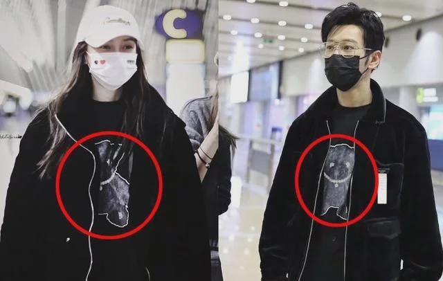 黄晓明angelababy穿同款，疑破感情不和传闻？