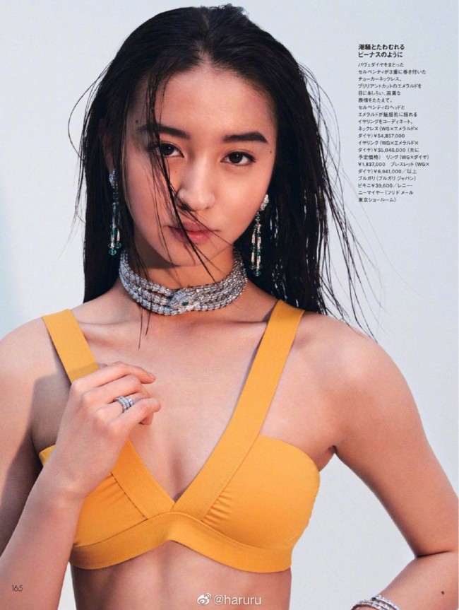 木村拓哉19岁小女儿比基尼写真 绽放自信光芒