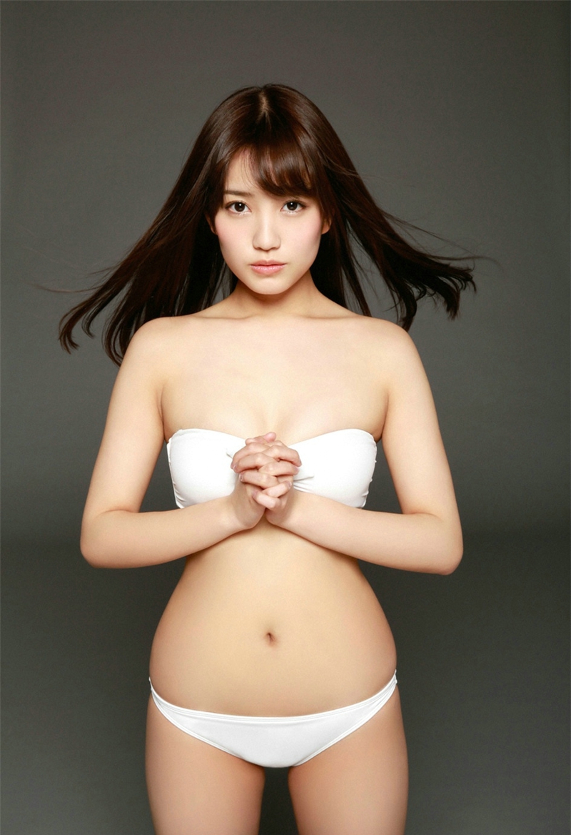 清新黑长直90后白皙美女内衣性感甜美动人