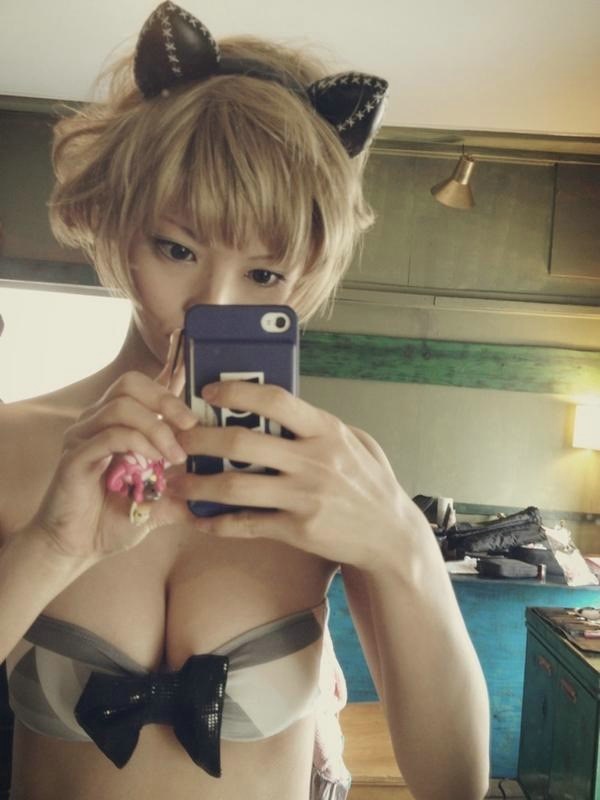 性感人气女神岛田瑞希短发性感内衣私房写真