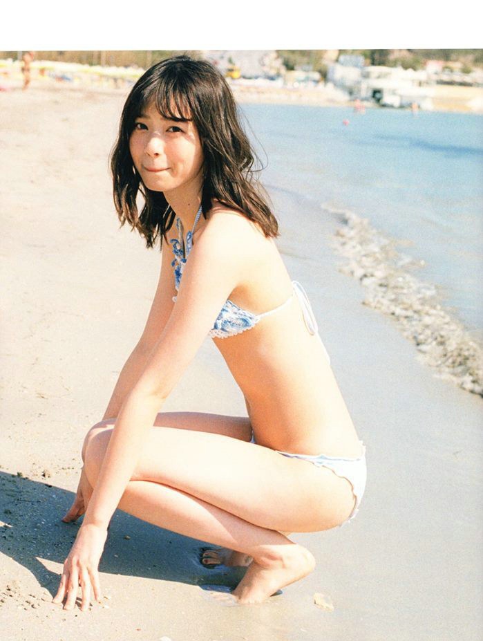 日系美女西野七濑旅拍活波开朗性感比基尼阳光写真