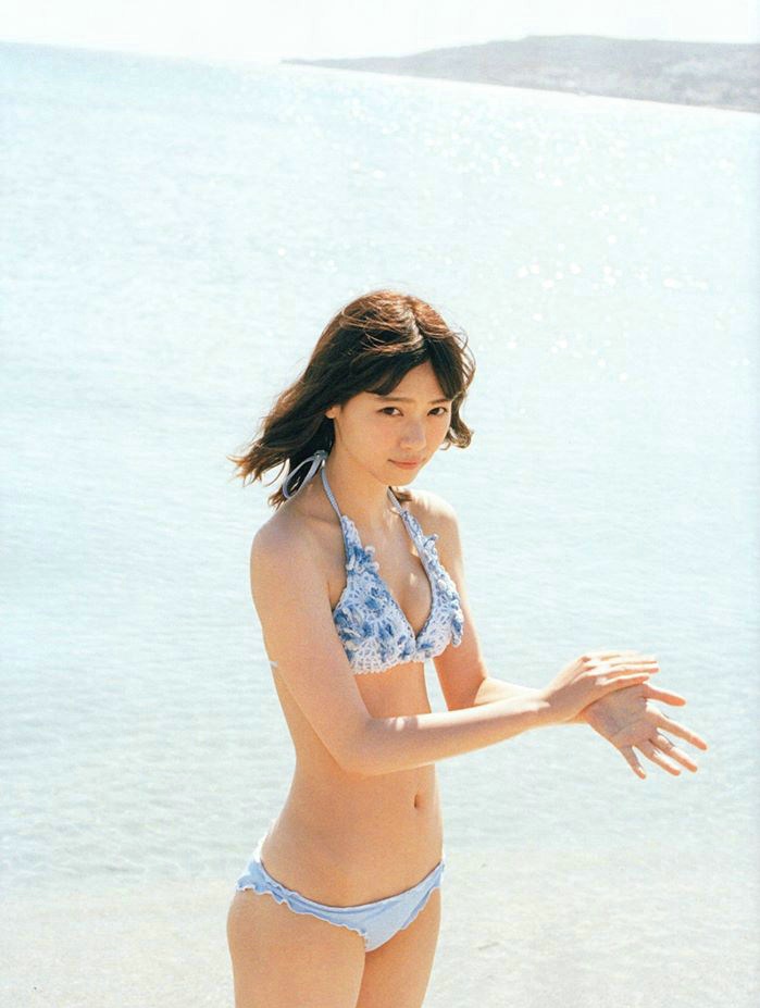 日系美女西野七濑旅拍活波开朗性感比基尼阳光写真