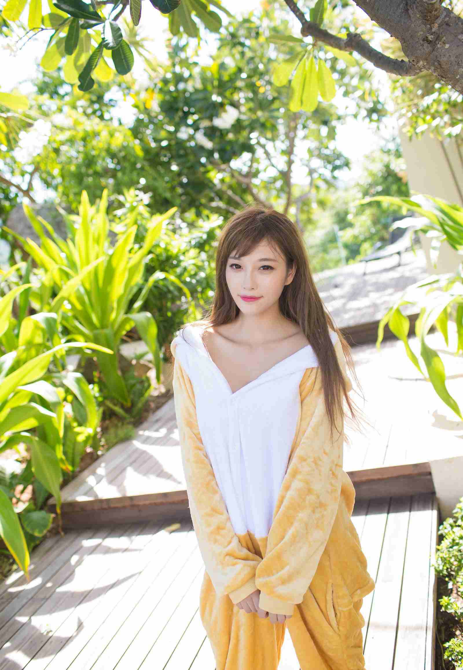 私房少女小甜心CC旗袍美胸苏梅岛极致诱惑