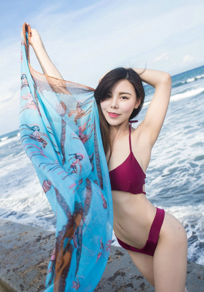 气质美女性感迷人沈佳熹诱惑妩媚美乳在