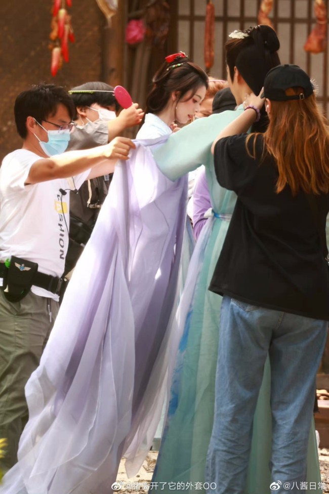 狐妖小红娘陈瑶女装路透曝光