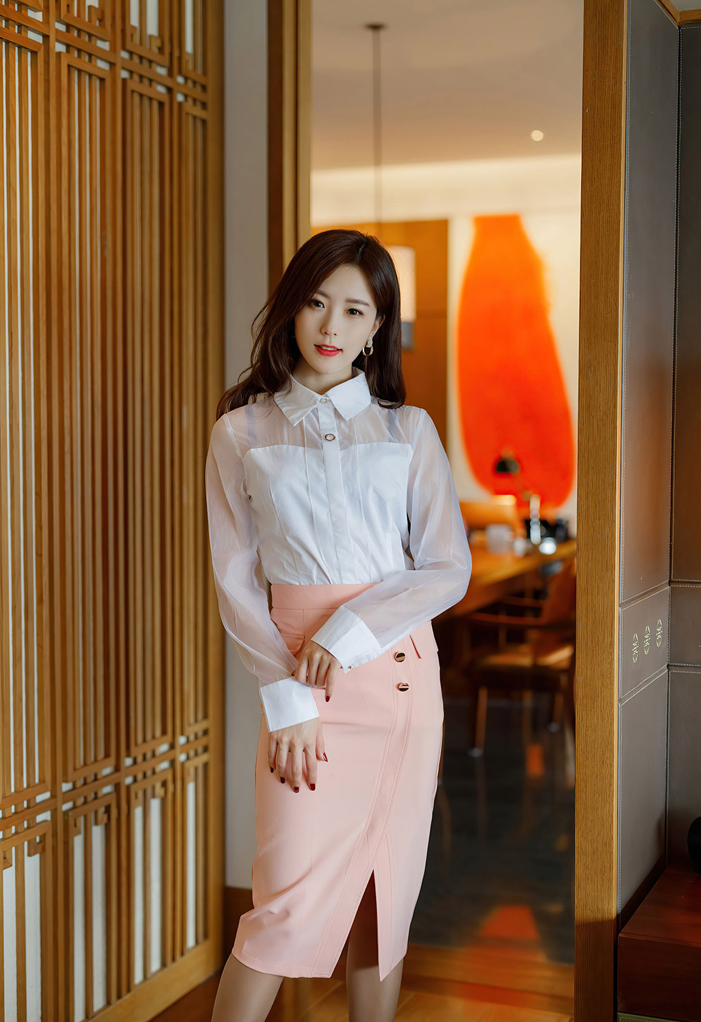 杨紫嫣Cynthia古时尚典雅的都市装扮