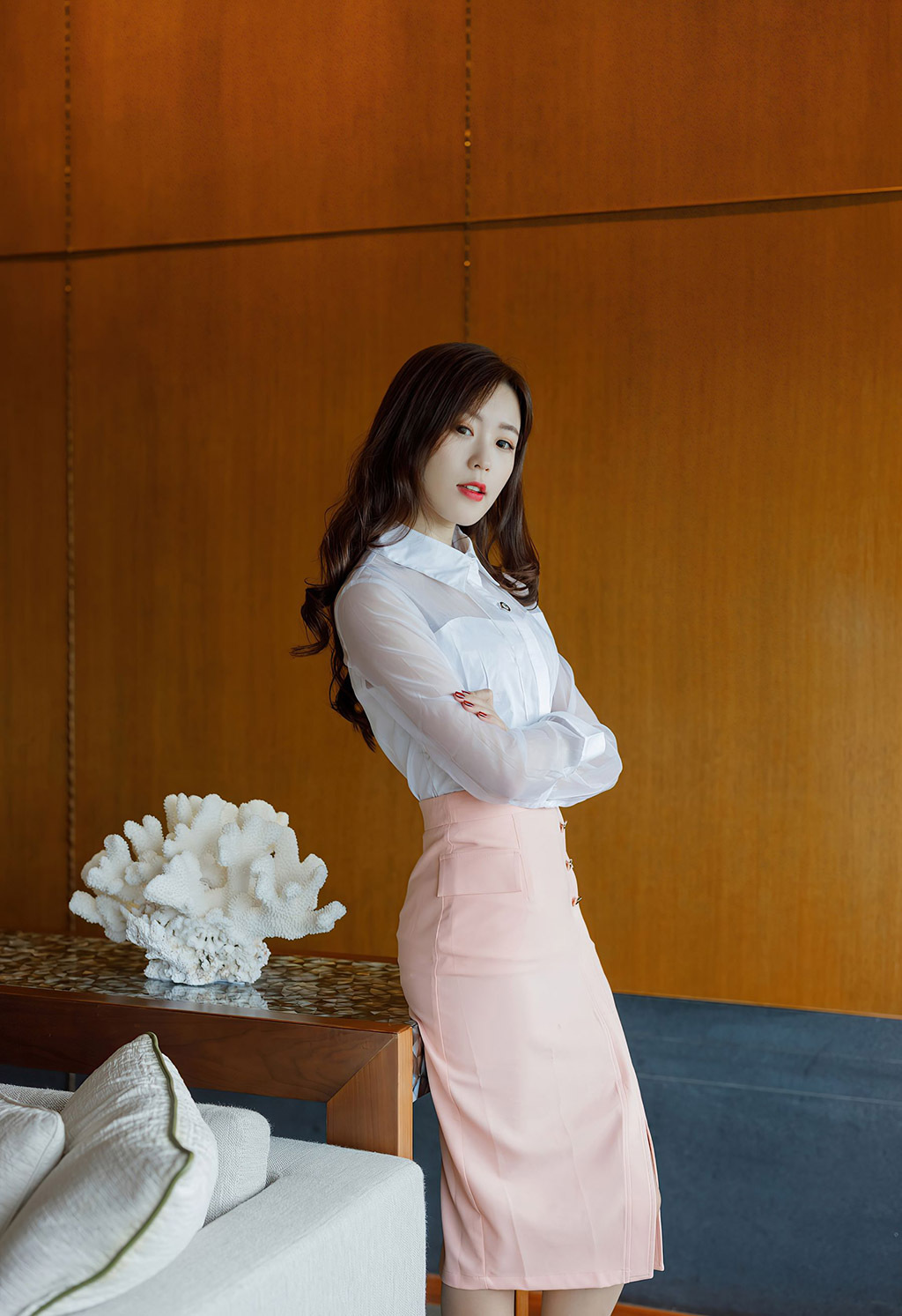 杨紫嫣Cynthia古时尚典雅的都市装扮