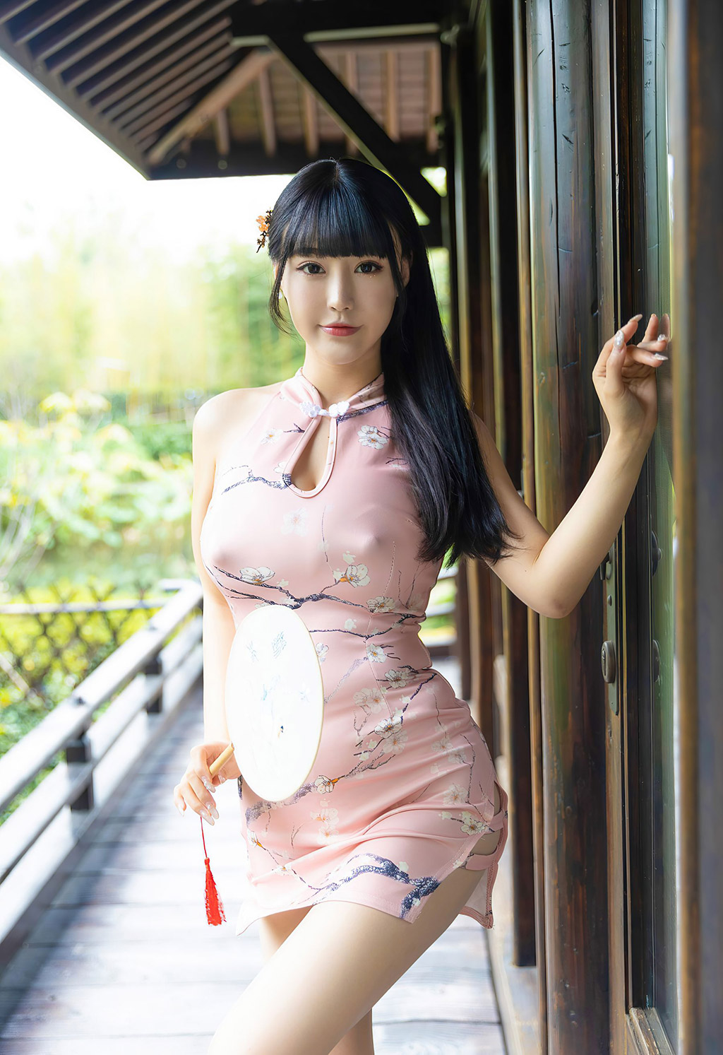 朱可儿&玥儿玥锦袍华贵淑女娇艳