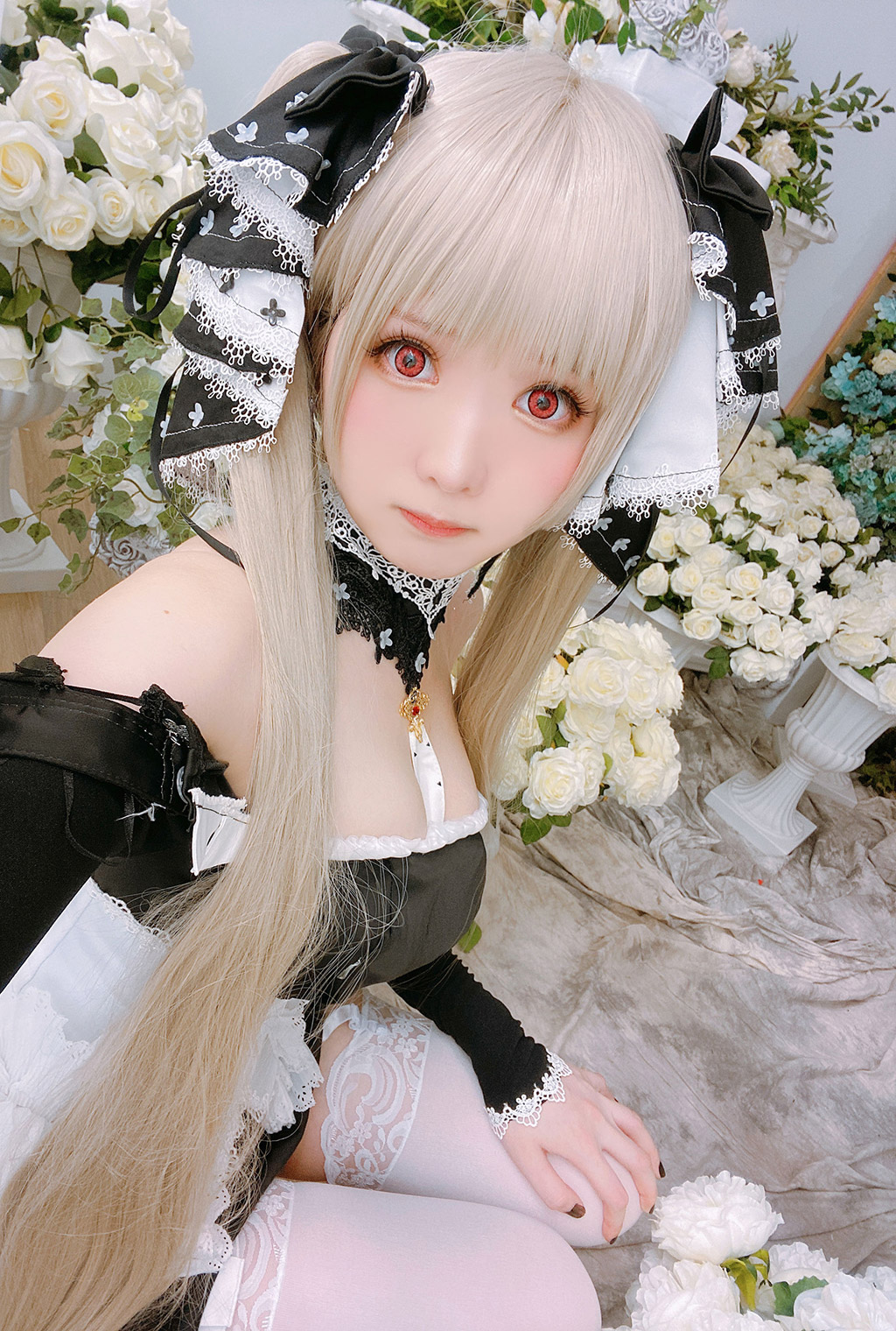 微博妹纸霜月shimo可畏Coser写真