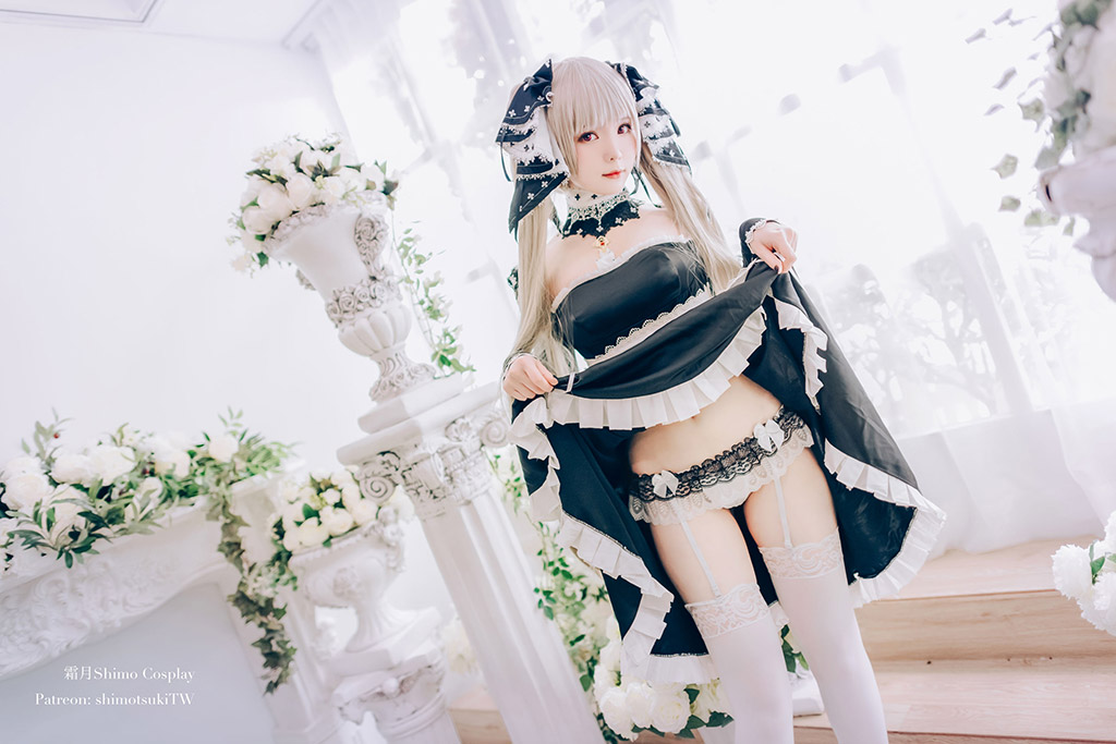 微博妹纸霜月shimo可畏Coser写真