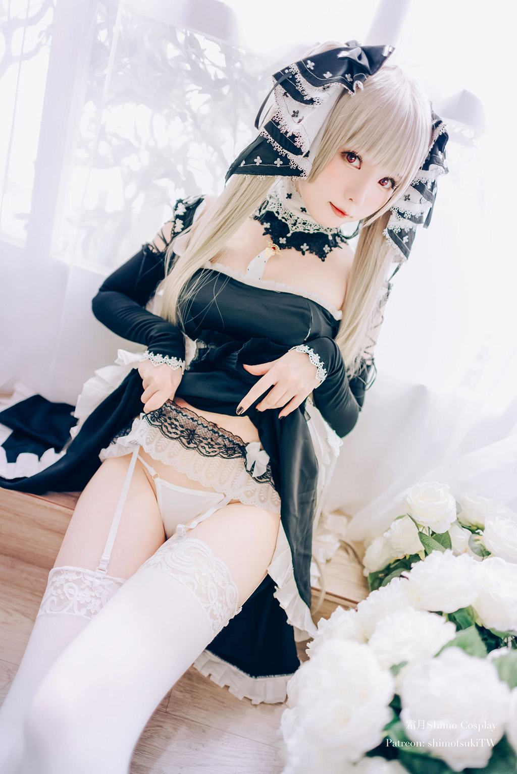 微博妹纸霜月shimo可畏Coser写真
