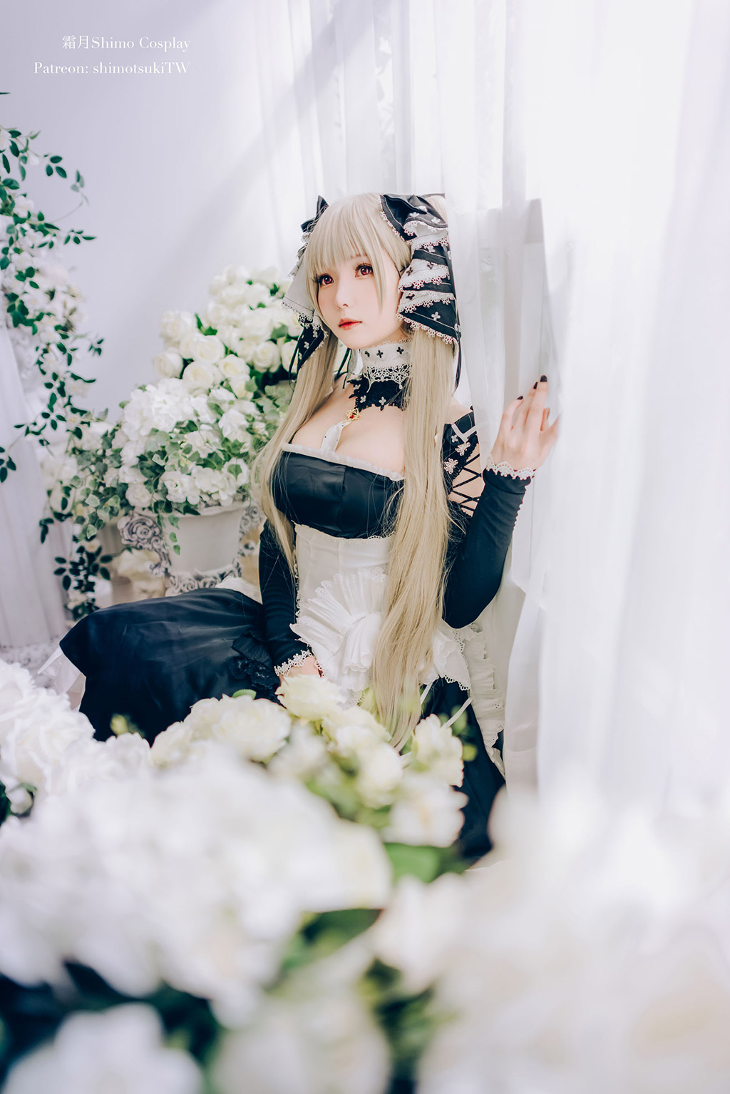 微博妹纸霜月shimo可畏Coser写真