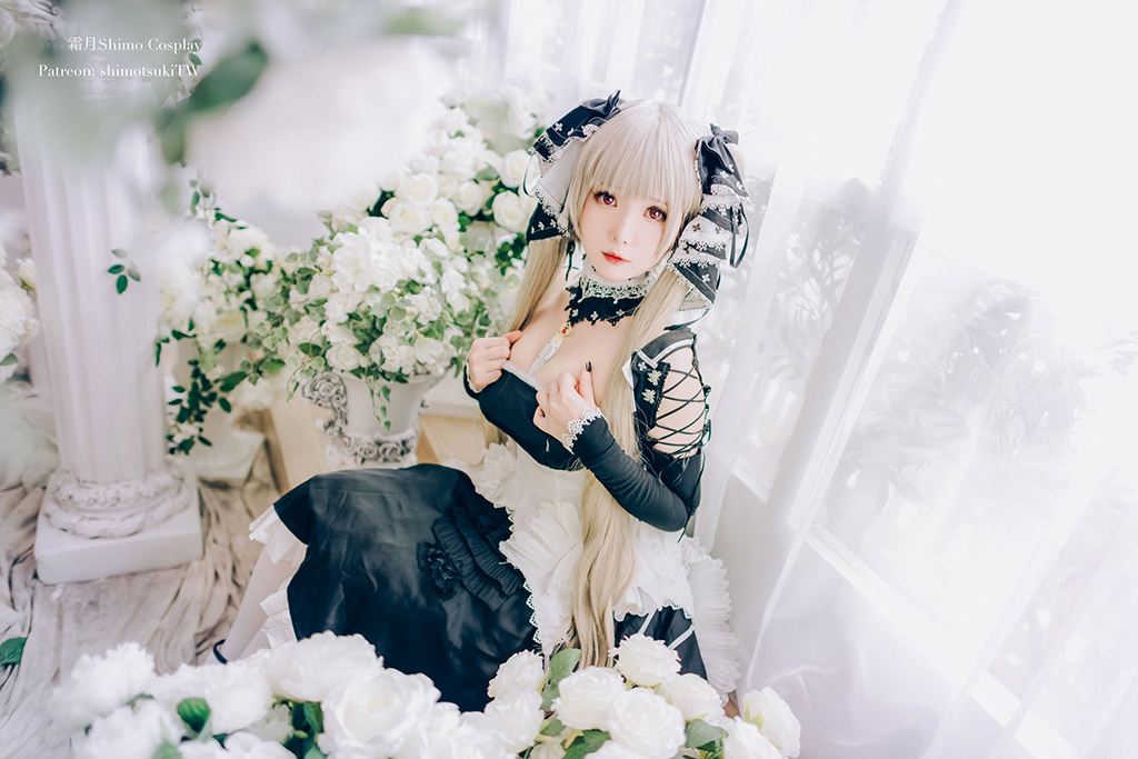 微博妹纸霜月shimo可畏Coser写真