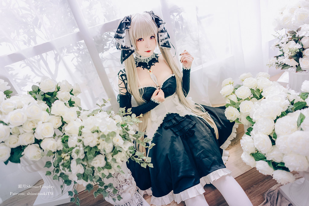 微博妹纸霜月shimo可畏Coser写真