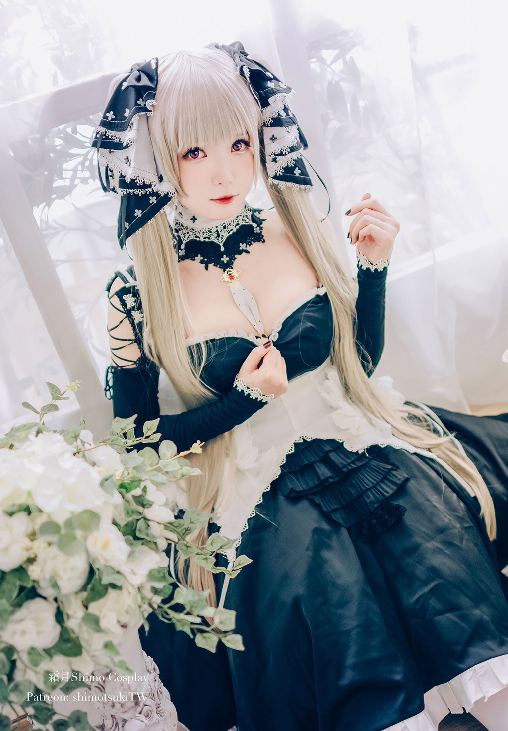 微博妹纸霜月shimo可畏Coser写真
