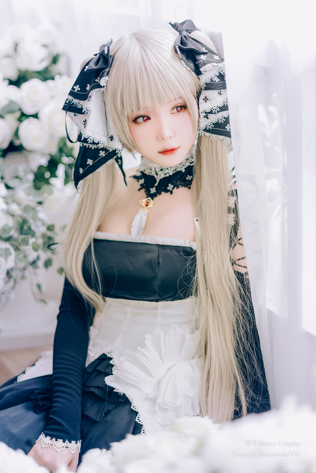 微博妹纸霜月shimo可畏Coser写真