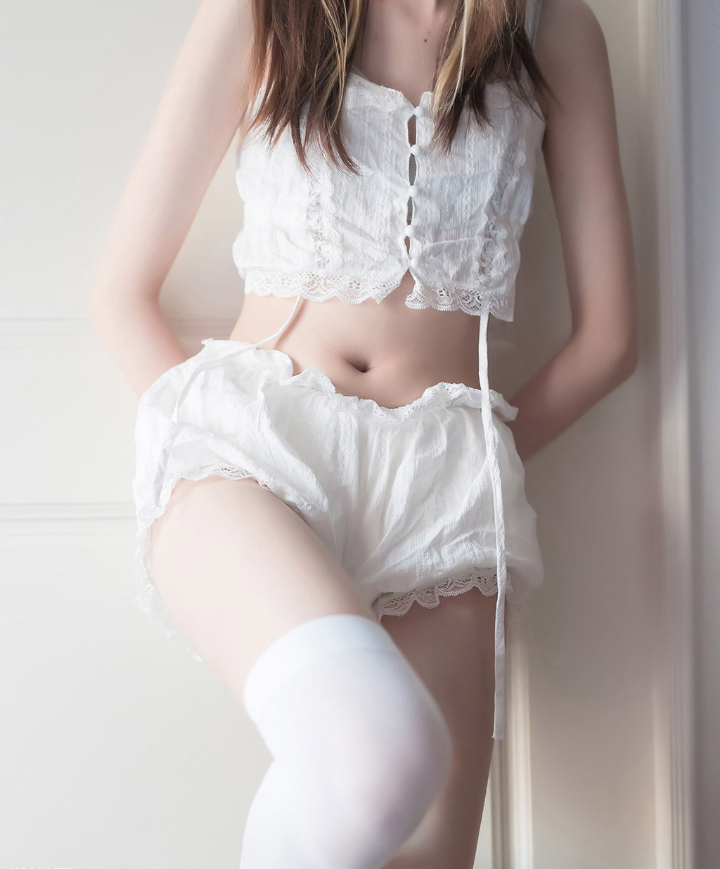 夏日睡衣白丝清新可人