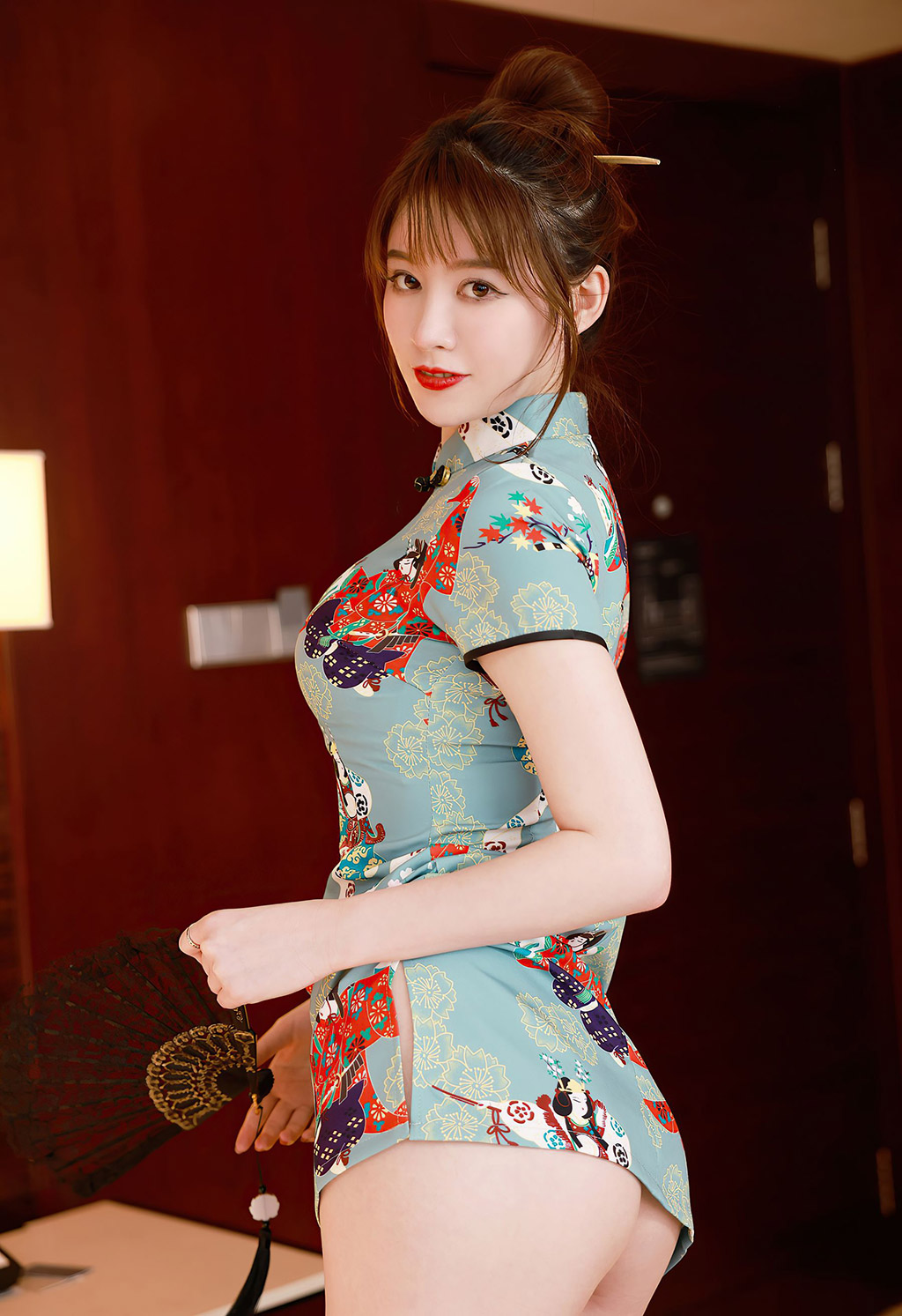 yoo优优古典浪漫韵味气息的旗袍