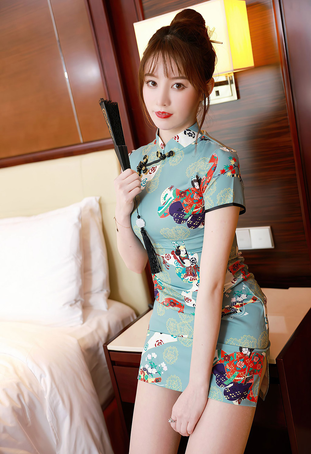 yoo优优古典浪漫韵味气息的旗袍