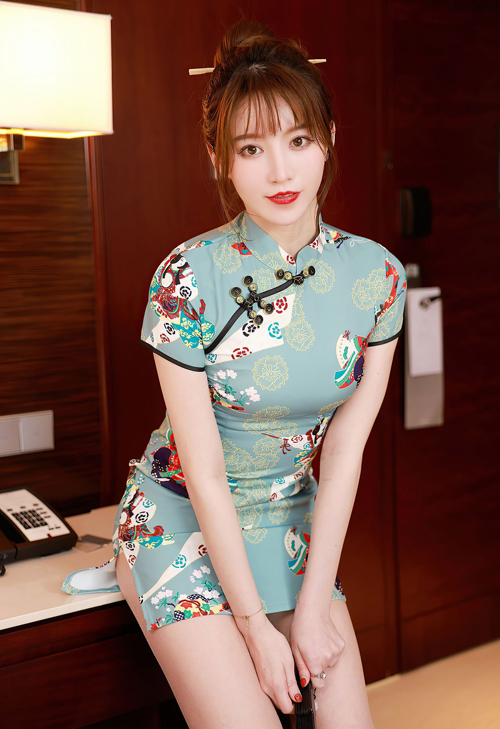 yoo优优古典浪漫韵味气息的旗袍