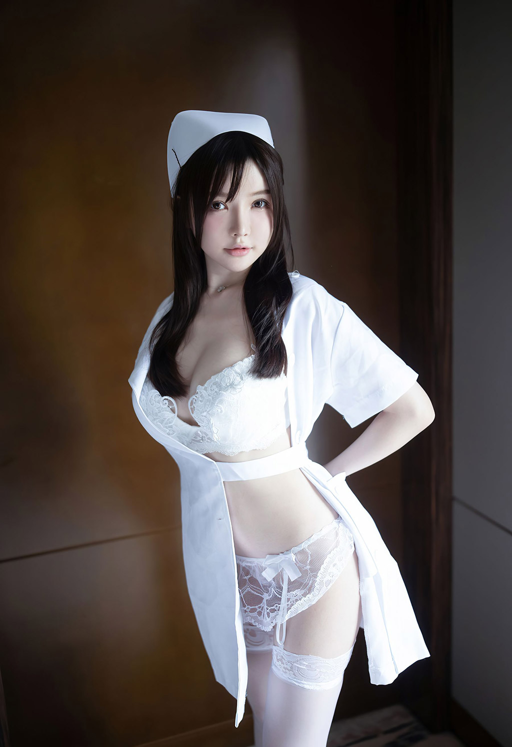 糯美子MINIbabe洁白动人的护士制服主题