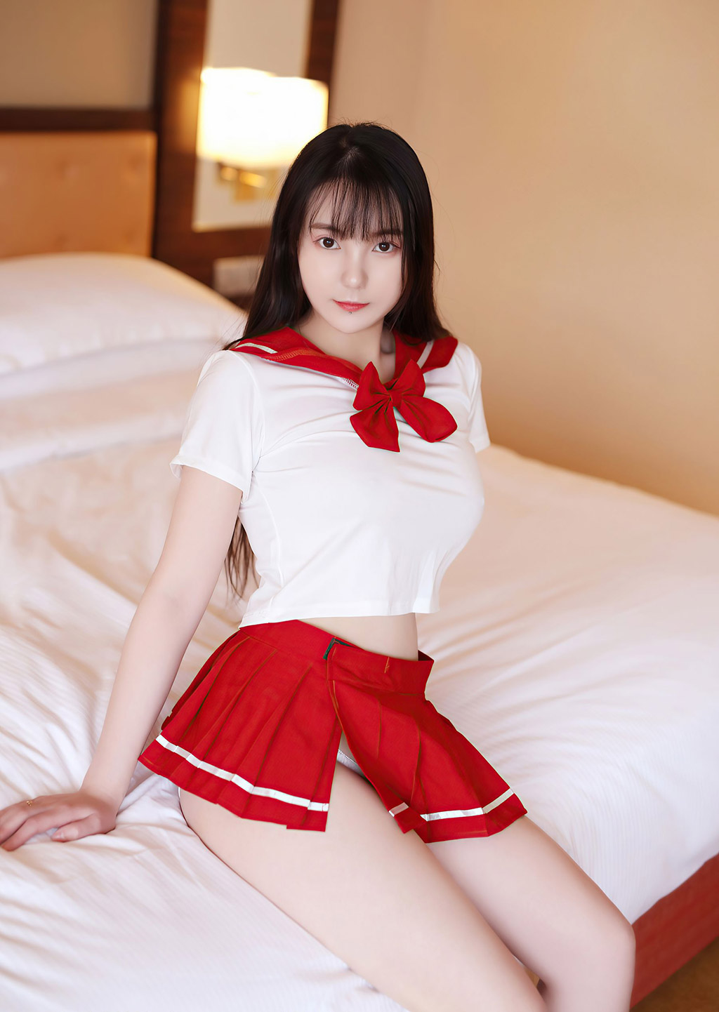 揉揉肉肉经典的JK制服蕾丝袜真空系列