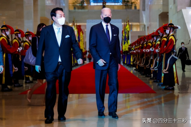 郭正亮：韩总统惹怒中俄分不清轻重 对拜登宣誓效忠，到底能够得到什么？