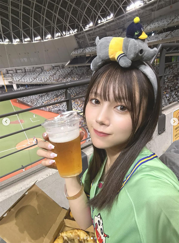 也是野球美少女！凉森れむ(凉森玲梦)的大巨蛋初体验！