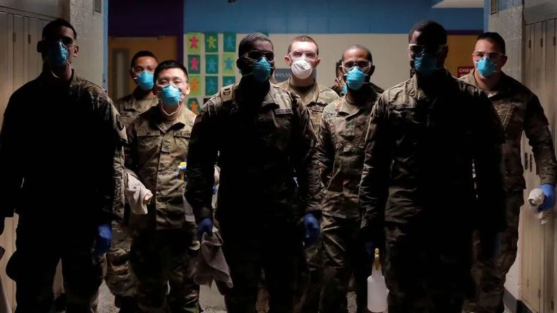 美国告急！特朗普命令国民警卫队奔赴三州救援