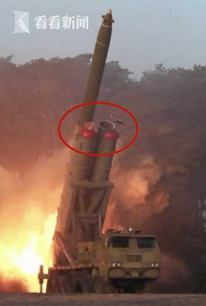 朝鲜官方首曝新武器高清无码照 履带式配两发射管