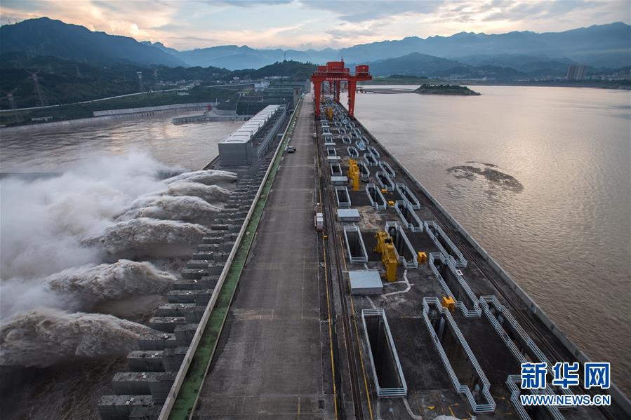(防汛抗洪)(4)三峡入库流量超过建库以来最大值
