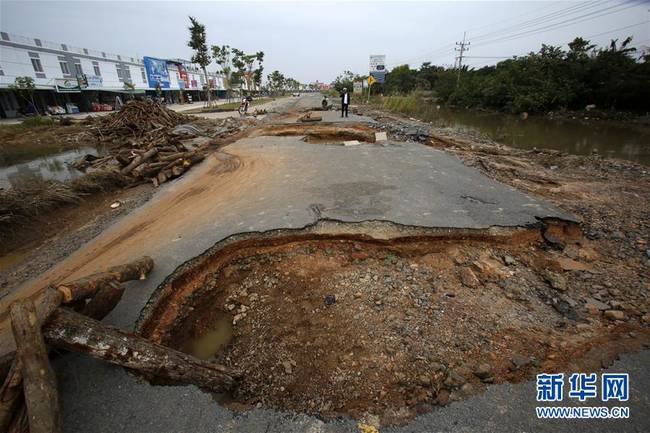 （国际）（4）柬埔寨洪灾已致44人死亡