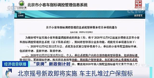 一车难求！北京车市突然火爆异常，车主扎堆过户