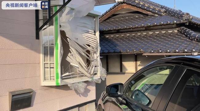 日本福岛近海7.3级强震后 新地町上千栋房屋受损