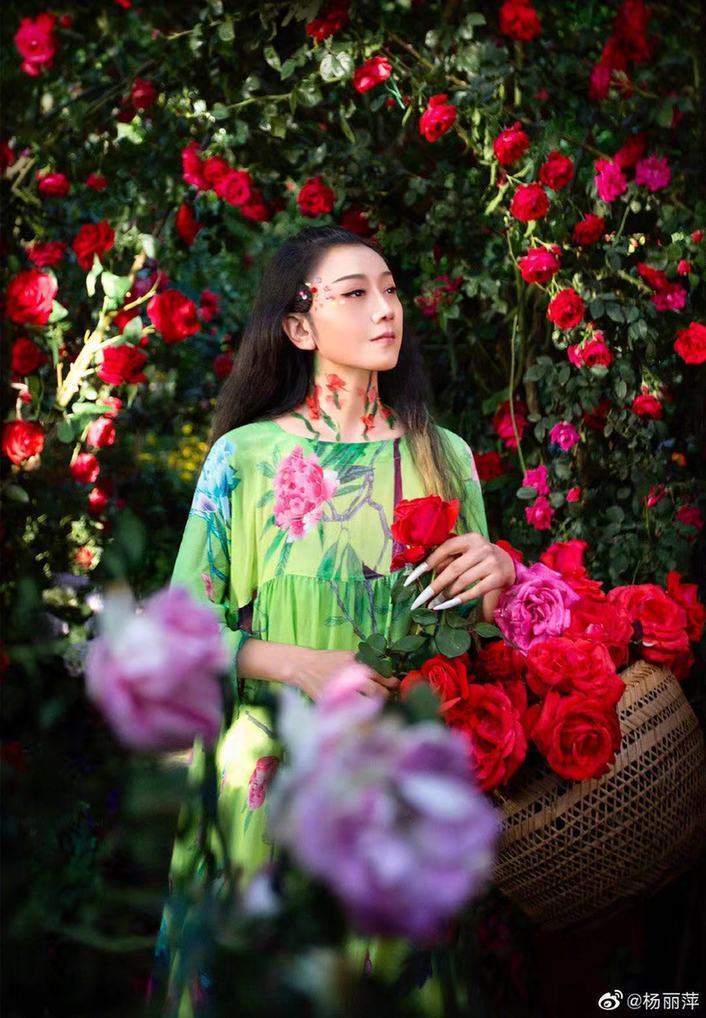 港风美女!杨丽萍20年前超惊艳 头身比完美 四肢纤细修长