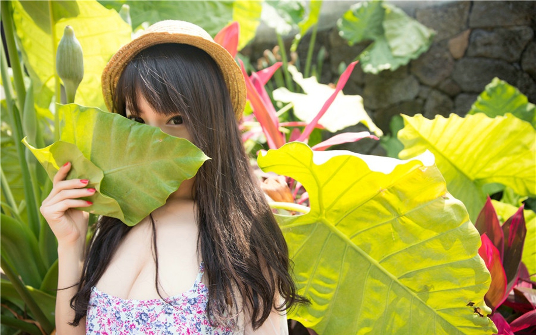 性感娇嫩邻家妹妹白嫩巨乳甜美娇媚诱惑户外写真