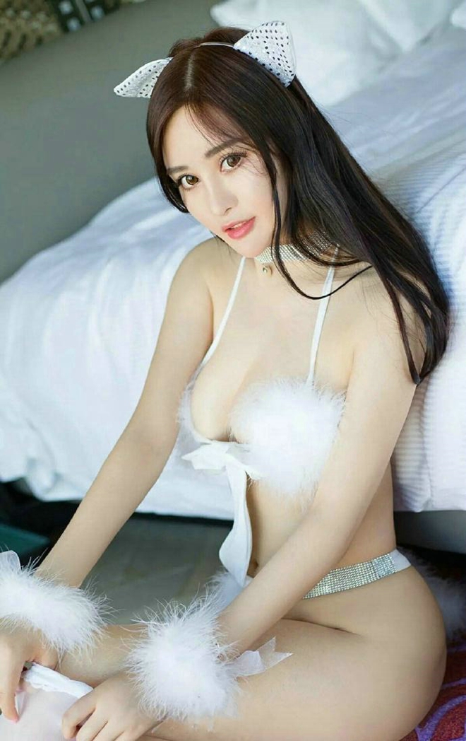 性感小猫咪极致尤物欣然私房妖娆诱惑撩人写真