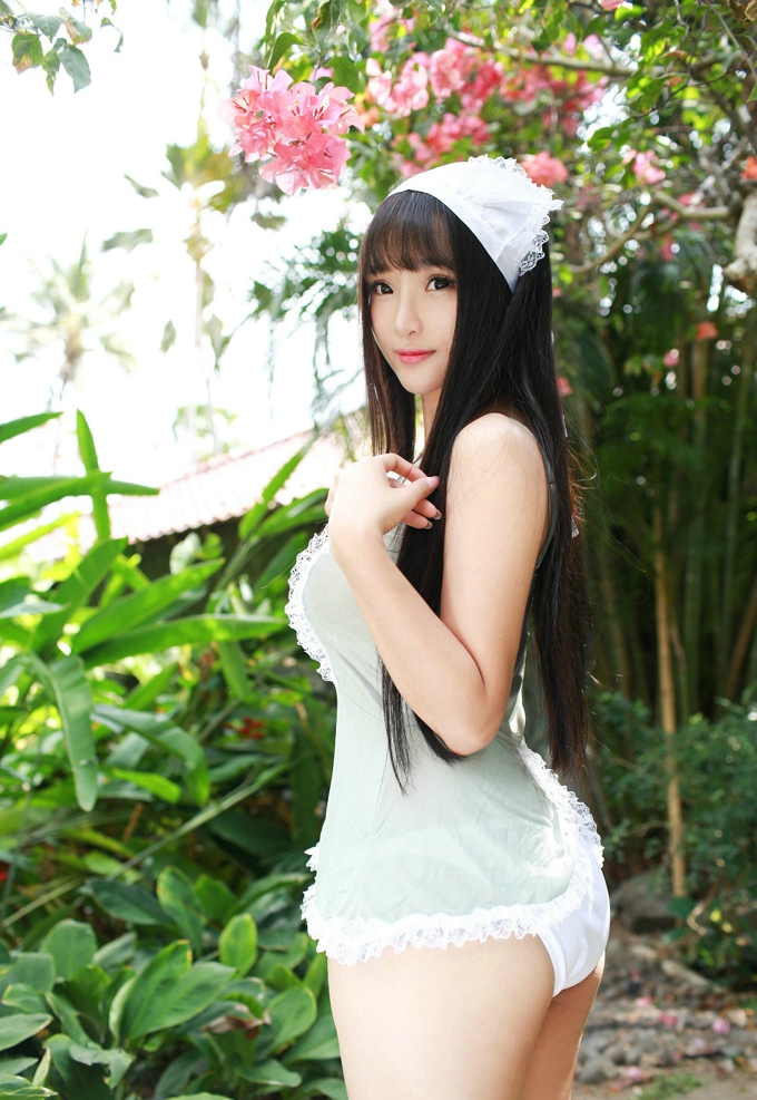 女仆制服诱惑夏瑶baby清纯美乳写真