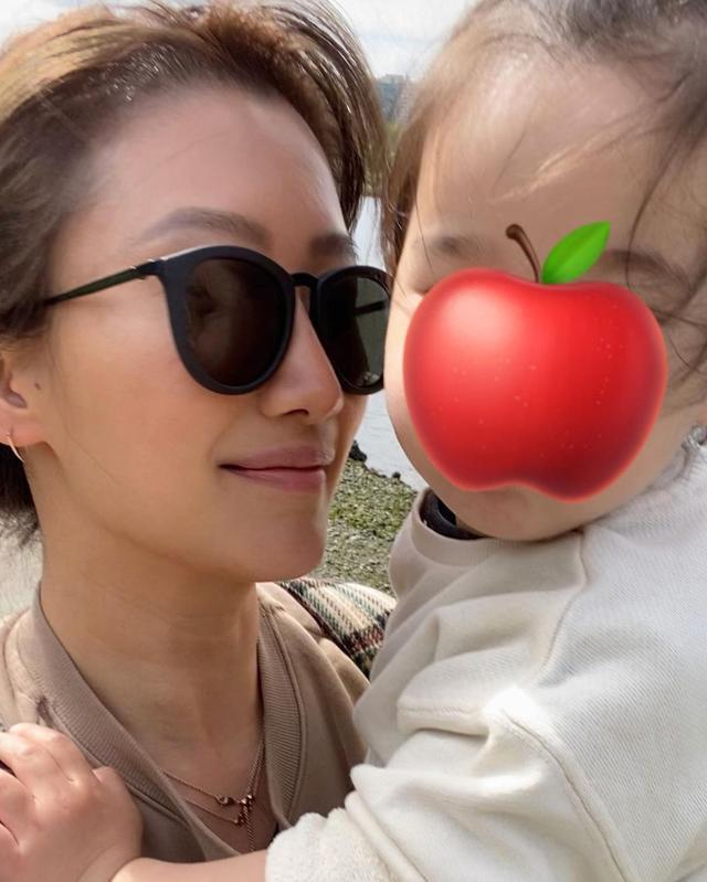 谢婷婷首度公开3岁女儿正面照 长得像谢霆锋儿子
