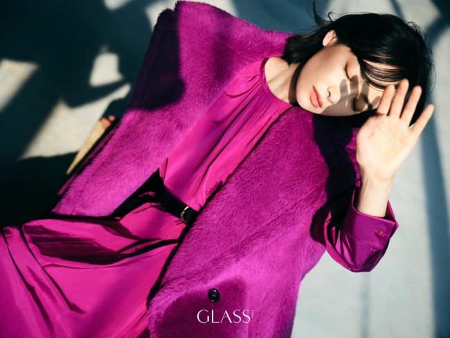 宋茜GLASS十月刊双封面 极简舒适记录秋日时光
