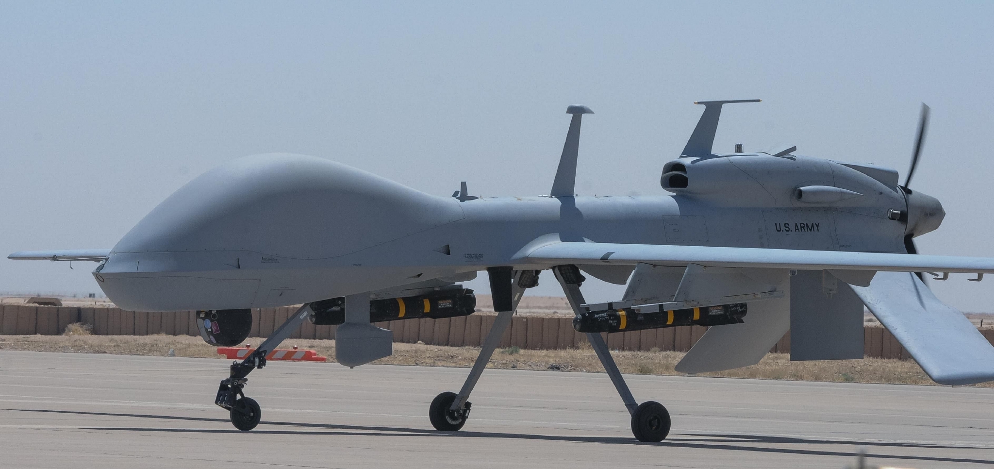 (资料图)美国陆军MQ-1C“灰鹰”无人机 图片来源:美国陆军官网