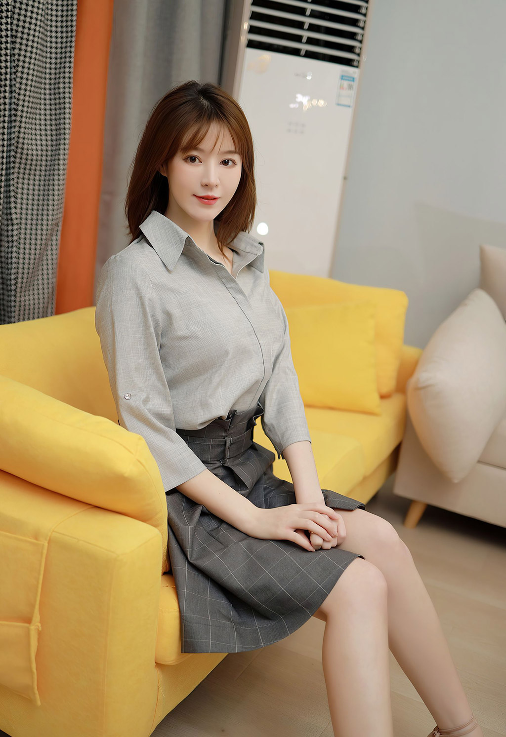 yoo优优胜雪肌肤明艳动人一片酥胸如凝脂白玉