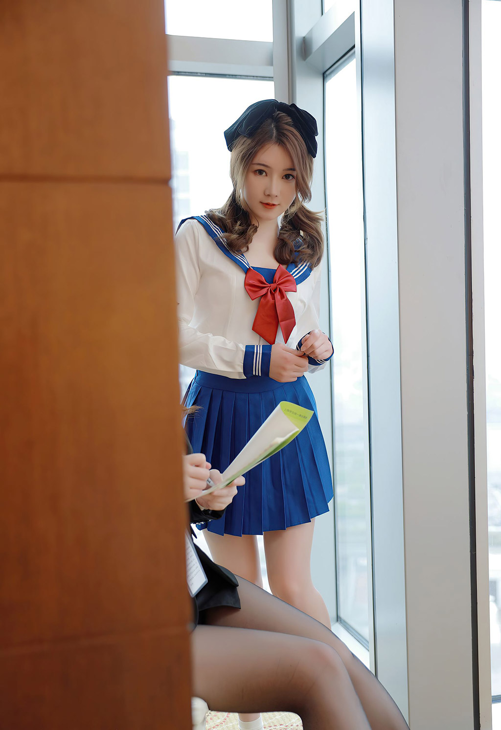 白茹雪Abby匿名两位丽质模特演绎师生情