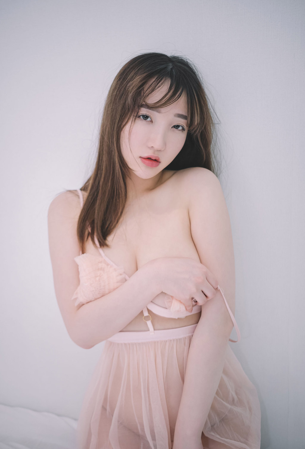 孫樂樂情趣透视装热裤背心