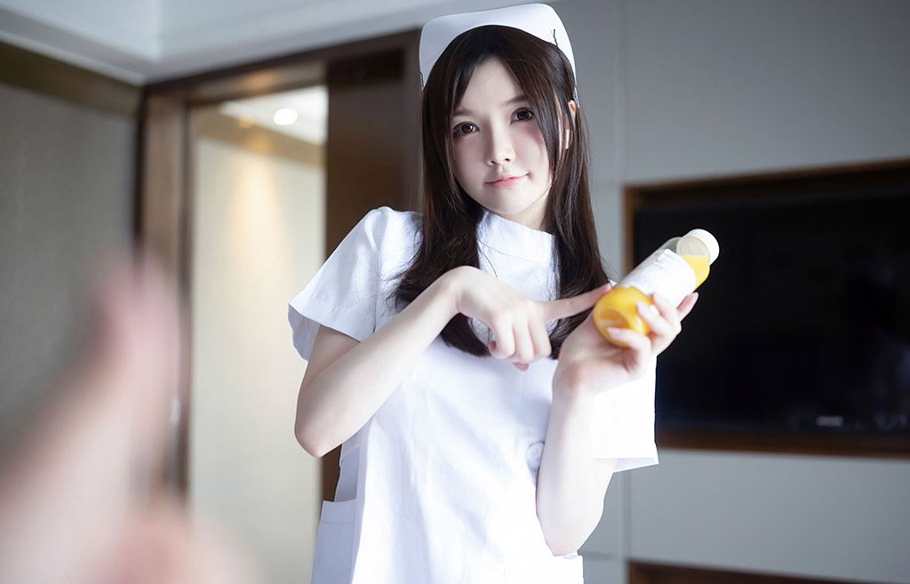 糯美子MINIbabe洁白动人的护士制服主题