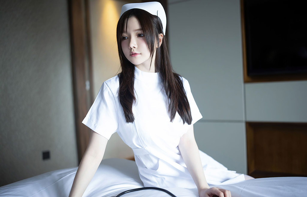 糯美子MINIbabe洁白动人的护士制服主题